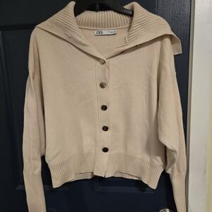 Zara sweater knitt wear size Small used